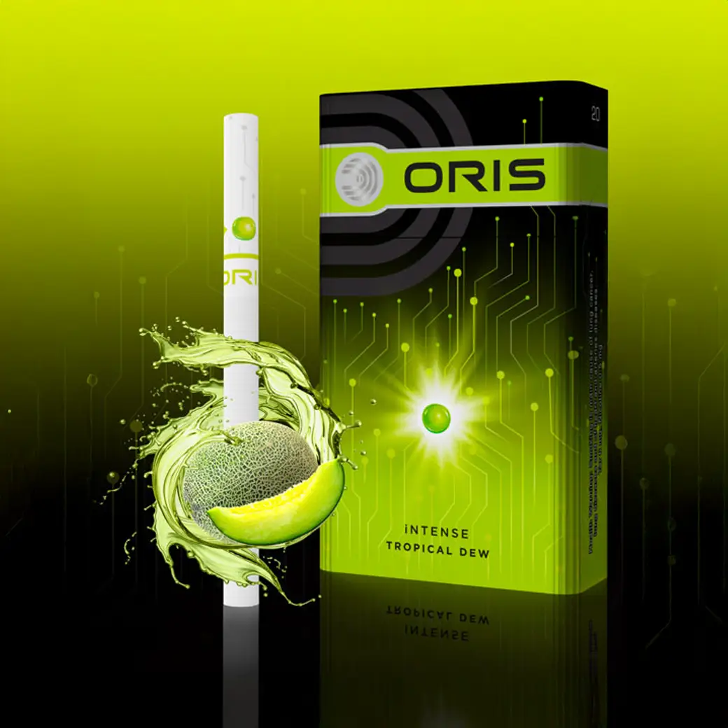 บุหรี่นอก Oris Intense Tropical Dew